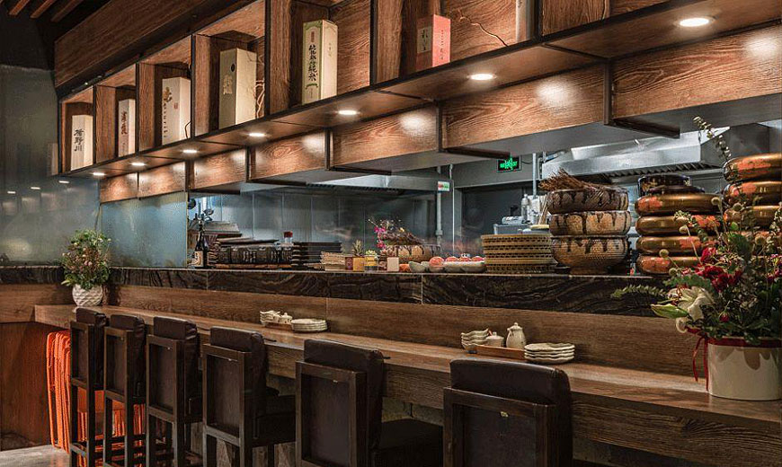 鹿島日本料理店設(shè)計