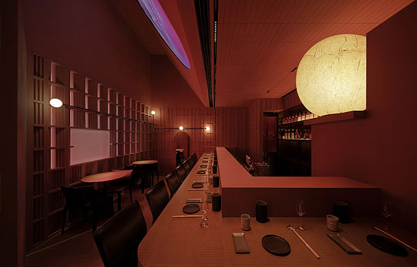 意境十足的韓式料理餐廳裝修，跨國(guó)文化的碰撞