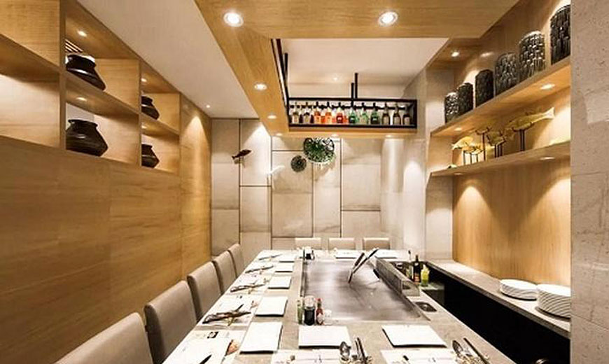 悅味思鐵板燒餐廳設(shè)計