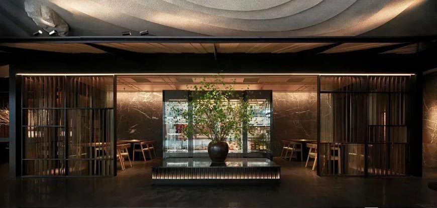 松竹梅品牌優(yōu)秀餐廳設(shè)計