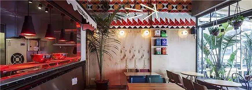 噼啪噼啪韓式燒烤店設(shè)計