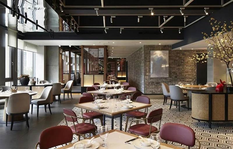 瀟湘府湘菜館中餐廳裝飾裝修設計-1