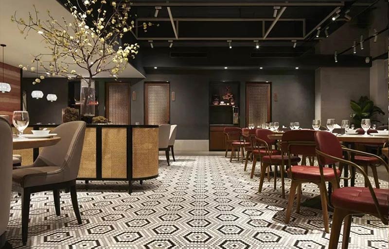 瀟湘府湘菜館中餐廳裝飾裝修設計-2