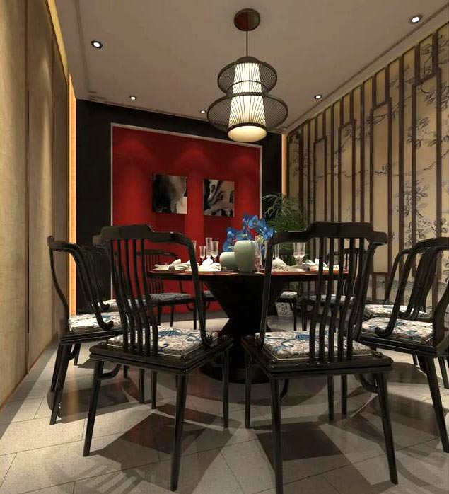 魚(yú)籽村中餐廳包房空間設(shè)計(jì)