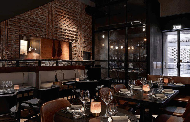 伏爾加西餐廳店鋪裝修設(shè)計(jì)