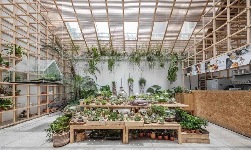 Tropical休閑咖啡廳店面設(shè)計(jì)