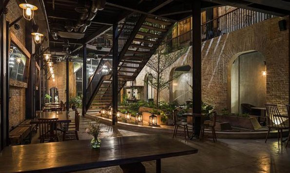 復(fù)古咖啡廳設(shè)計，仿佛消費一場時光盛宴