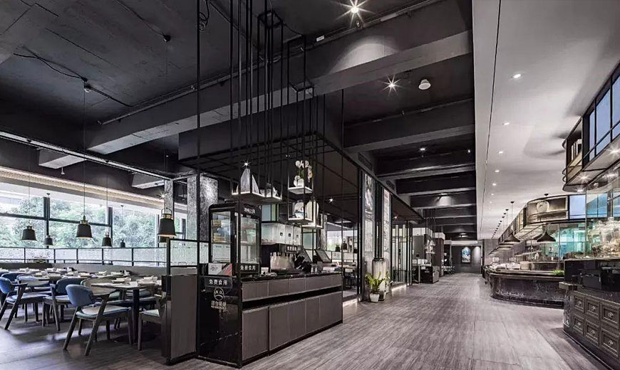 海門魚仔店海鮮主題餐廳裝飾設(shè)計(jì)